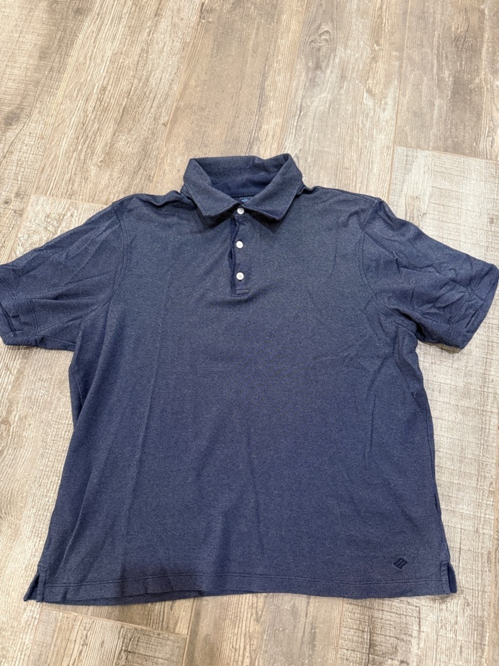 Classic Men’s Polo Shirt - Navy Blue size Large